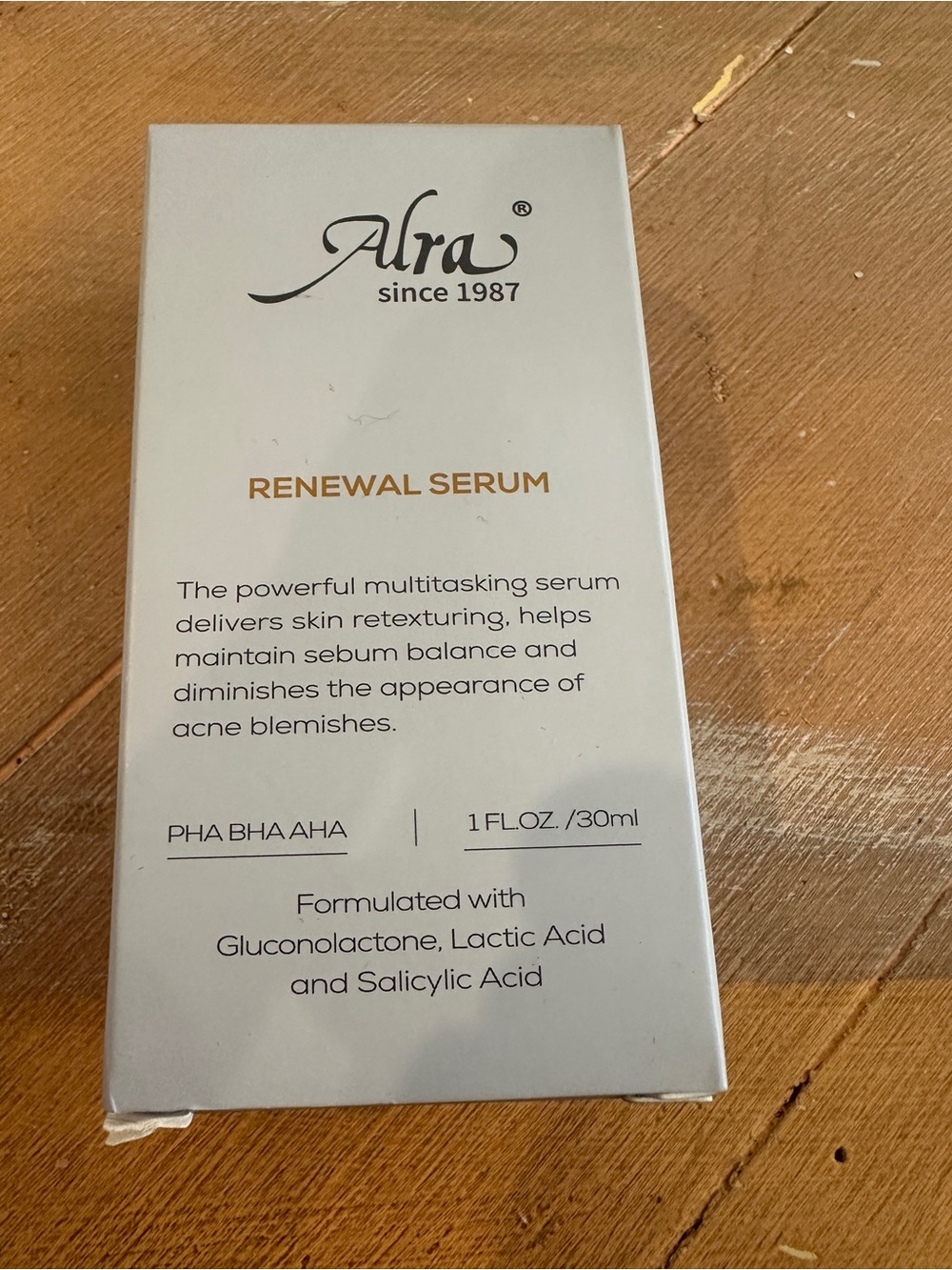 Alra Renewal Serum PHA BHA AHA ✨🧴